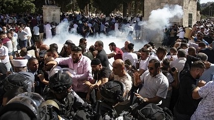 Polisi Israel Bentrok dengan Jamaah Palestina di Masjid Al-Aqsa pada Hari Raya Idul Adha